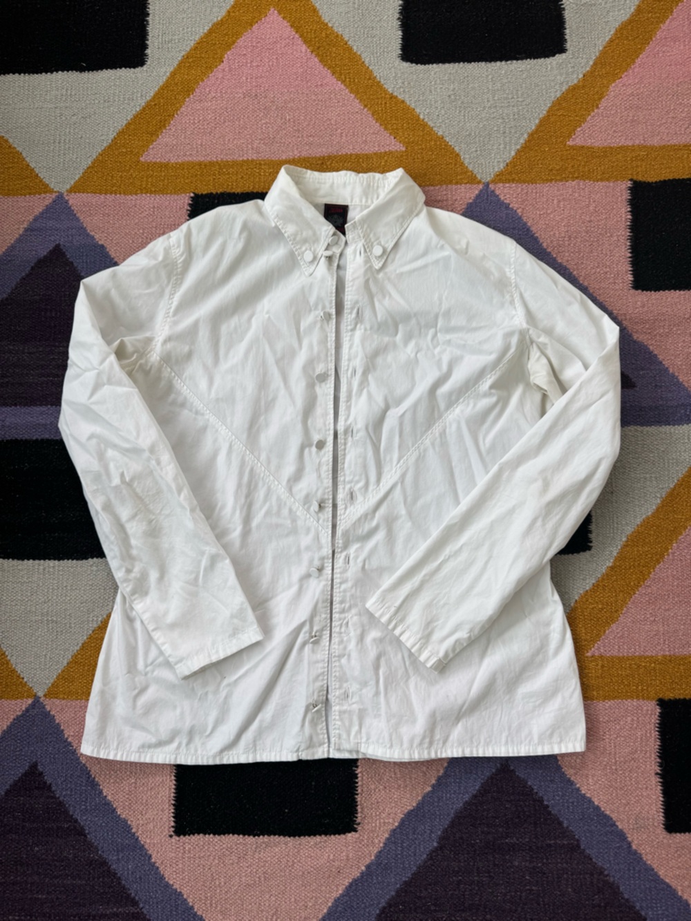 Vintage Jean Paul Gaultier Women’s White Button-Down